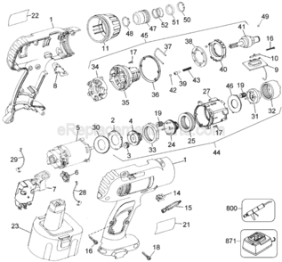 Part Location Diagram of 387172-00 DeWALT Adjust Nut