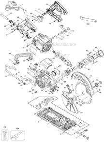 Part Location Diagram of N108862 DeWALT Name Plate-DWS535 Ty.2