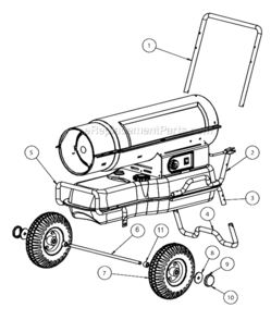 Part Location Diagram of 22177 DeWALT Leg Support