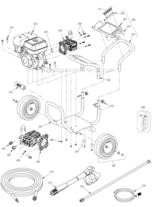Part Location Diagram of 5140112-85 DeWALT Wheel Assembly