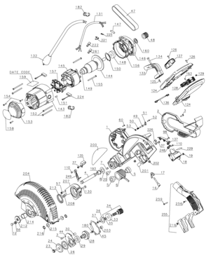 Part Location Diagram of 641444-00 DeWALT Sleeve