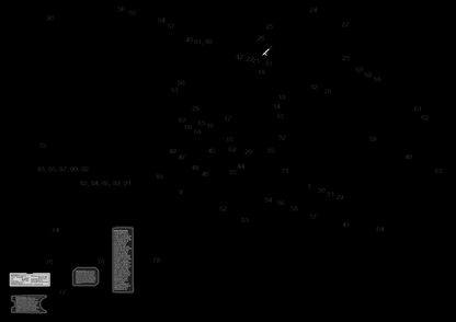 Diagram Diagram and Parts List for DCCS674B Type 1 DeWALT Chainsaw