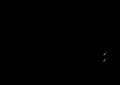 Section 1 Diagram and Parts List for DCE450D1 Type 1 DeWALT Miscellaneous