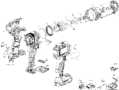 Exploded Diagram A Diagram and Parts List for DCF888D2 Type 1 DeWALT Impact Driver