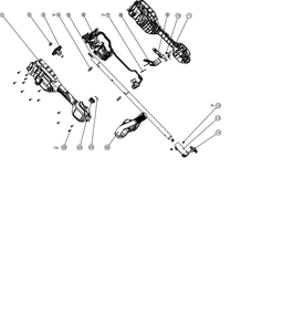 Exploded Diagram A Diagram and Parts List for DCED472B Type 1 DeWALT Edger