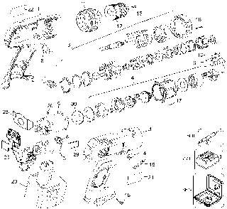 Exploded Diagram A Diagram and Parts List for D974KQ-04 Type 1 DeWALT Charger