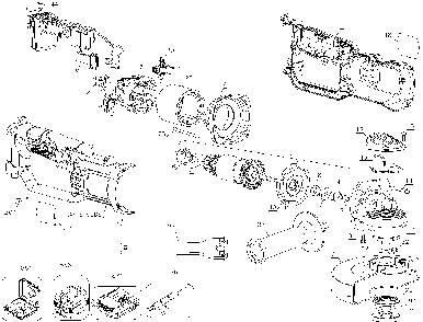 Exploded Diagram A Diagram and Parts List for DCG422M2-WXE Type 1 DeWALT Angle Grinder