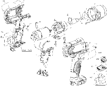 Page A Diagram and Parts List for DCF813S2 Type 3 DeWALT Wrench
