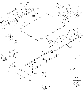 Exploded Diagram A Diagram and Parts List for DE7464-QZ Type 1 DeWALT Table Saw Accessories