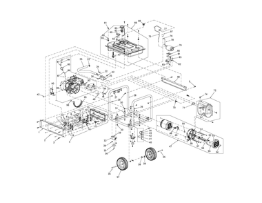 Part Location Diagram of 5140244-04 DeWALT Voltage Regulator