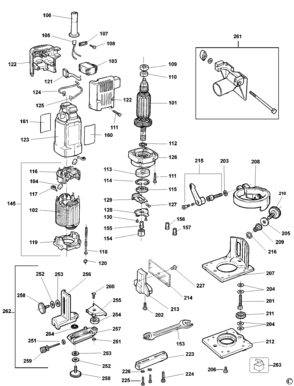Part Location Diagram of 720959-00 DeWALT Washer