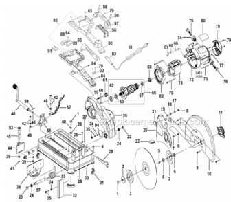Part Location Diagram of 5140062-59 DeWALT PROTECTOR