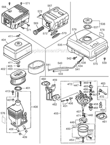 Page C Diagram and Parts List for K5HGA-8P Type 1 DeWALT Compressor