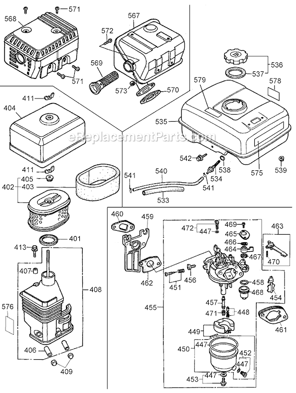 Page C Diagram and Parts List for K5HGA-8P Type 1 DeWALT Compressor