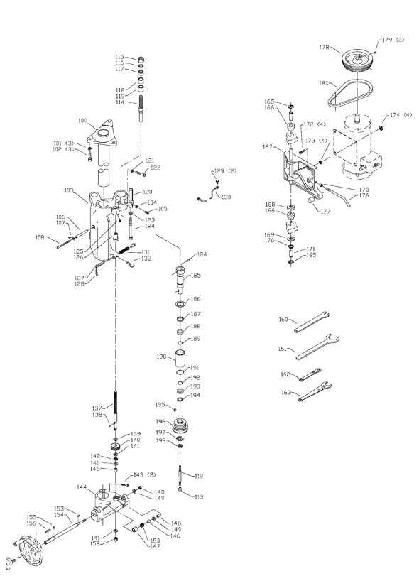 Delta 43-423 Diagram and Parts List for 43-423  Delta Shaper