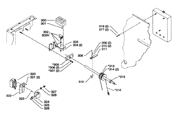 Delta 46-636 Type-1 Diagram and Parts List for 46-636 Type-1 Delta Lathe