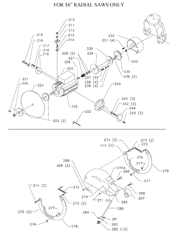 Delta 33-413-Bdk Type-2 Diagram and Parts List for 33-413-BDK Type-2 Delta Saw
