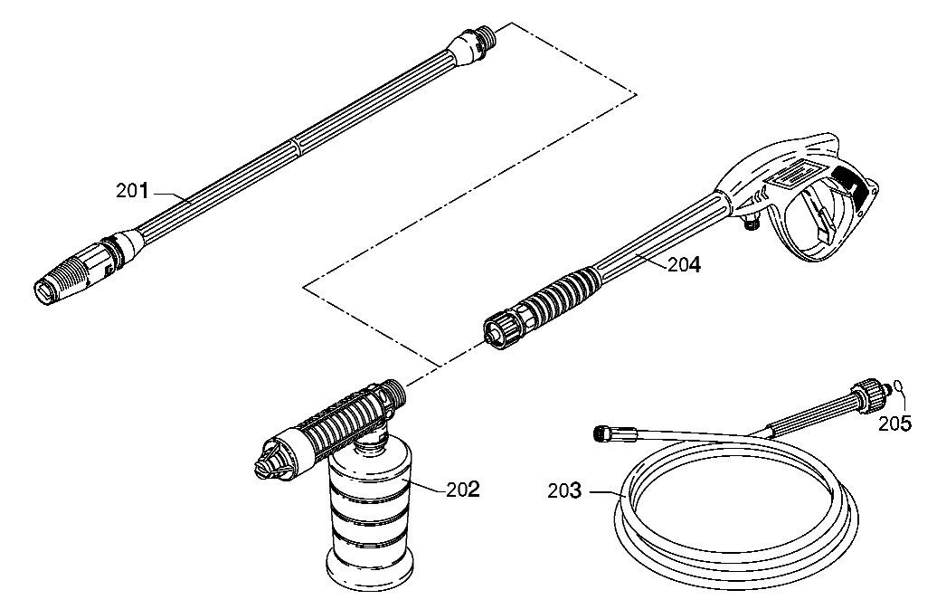 Default 3 Diagram and Parts List for D1600E Type 1 Delta Compressor