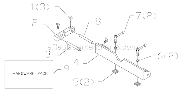 Page A Diagram and Parts List for 20-603  Delta Drill Press