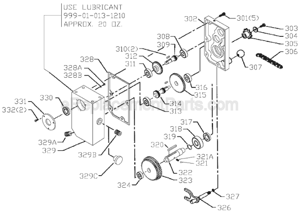 Page C Diagram and Parts List for 22-681 Type 1 Delta Planer Jointer