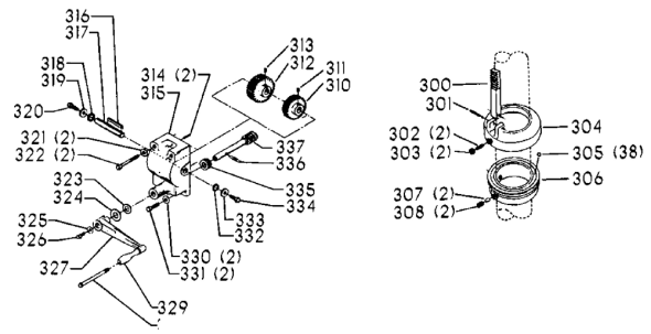 Delta 70-223-Bdk Type-1 Diagram and Parts List for 70-223-BDK Type-1 Delta Drill Press