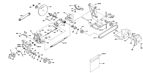 Delta 34-621 Diagram and Parts List for 34-621  Delta Saw