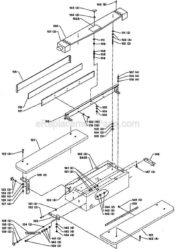 Page B Diagram and Parts List for 31-381 Type 2 Delta Sander Polisher
