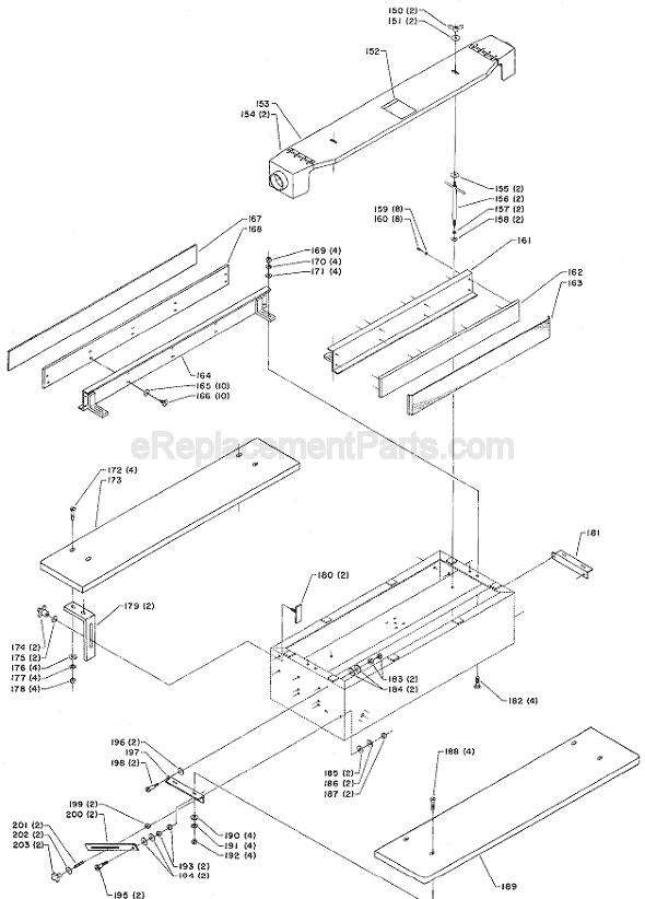 Page B Diagram and Parts List for 31-390 Type 1 Delta Sander Polisher