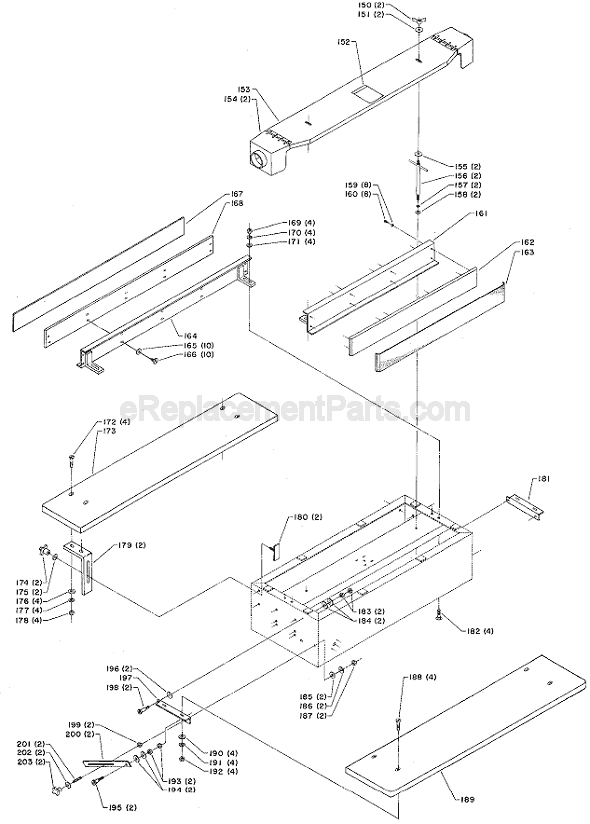 Page B Diagram and Parts List for 31-391 Type 1 Delta Sander Polisher