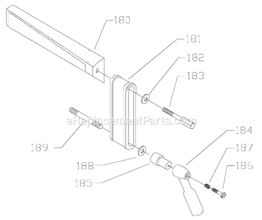 Page A Diagram and Parts List for 31-403 Type 1 Delta Belt or Drum Sander