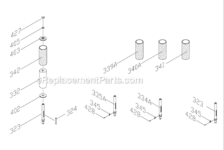 Page B Diagram and Parts List for 31-483 Type 1 Delta Sander Polisher