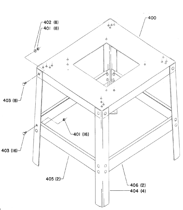 Delta 34-400 Diagram and Parts List for 34-400  Delta Saw