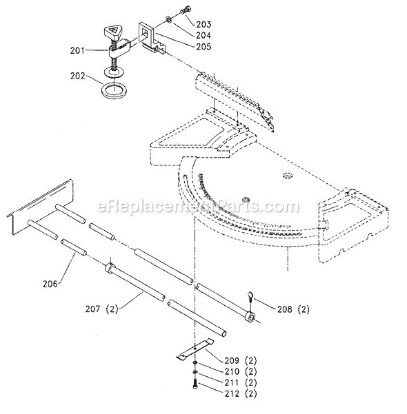 Page C Diagram and Parts List for 33-060 Type 1 Delta Band Saw