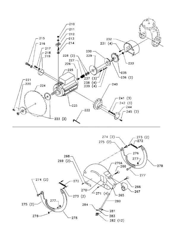 Delta 33-551 Diagram and Parts List for 33-551  Delta Saw