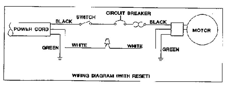 Wiring Diagram Diagram and Parts List for 34-670 Type 2 Delta Table Saw