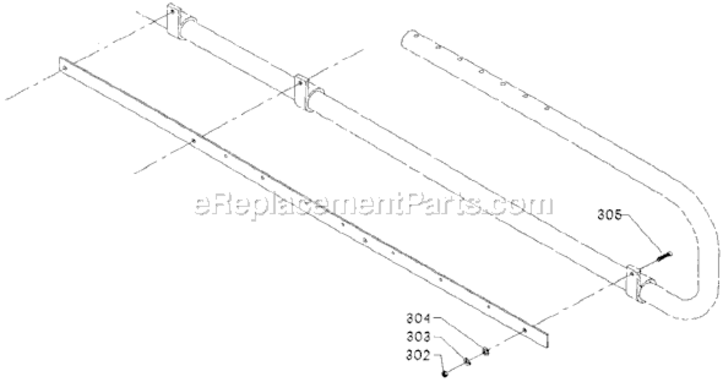 Page C Diagram and Parts List for 34-976 Type 1 Delta Table Saw Accessories