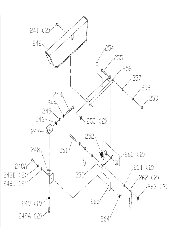 Delta Ts200ls Diagram and Parts List for TS200LS  Delta Saw