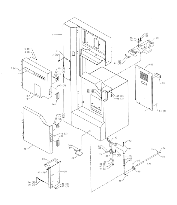 Delta Bs3a1 Diagram and Parts List for BS3A1  Delta Saw