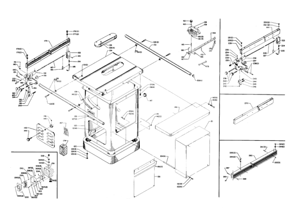 Delta 34-762 Diagram and Parts List for 34-762  Delta Saw