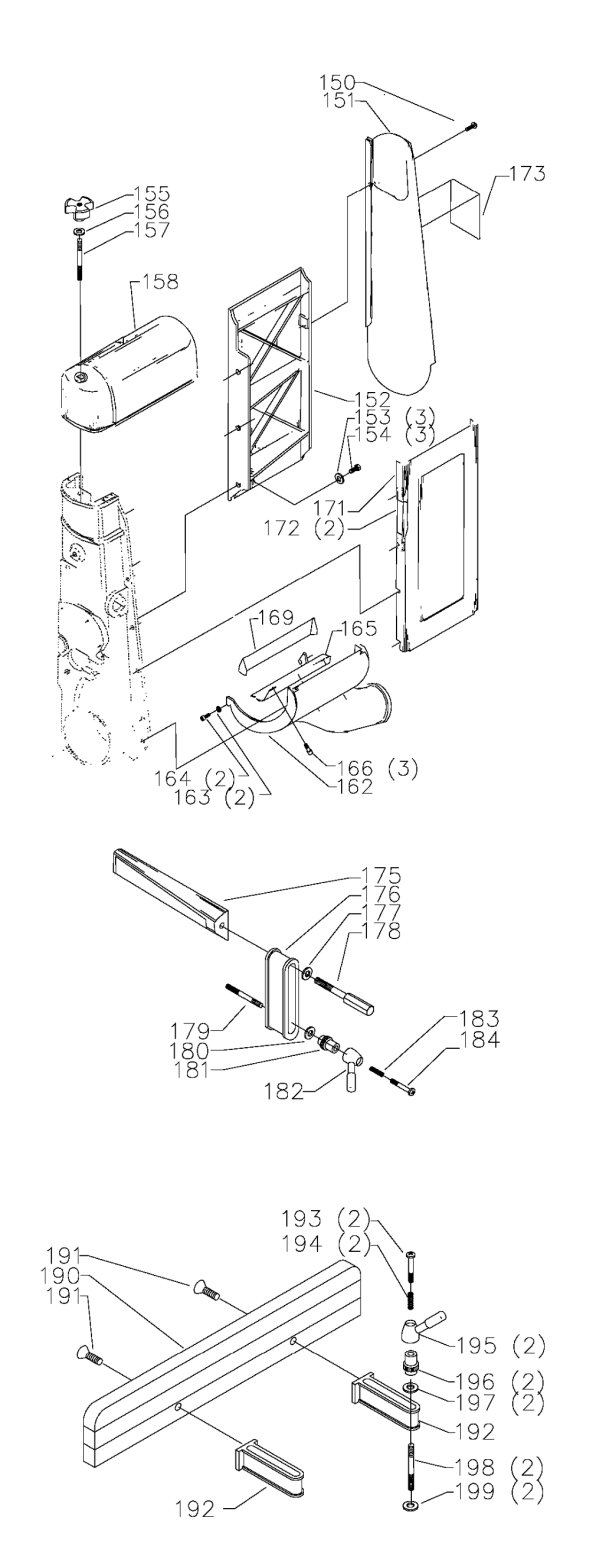 Delta 31-731b Diagram and Parts List for 31-731B  Delta Sander Grinder