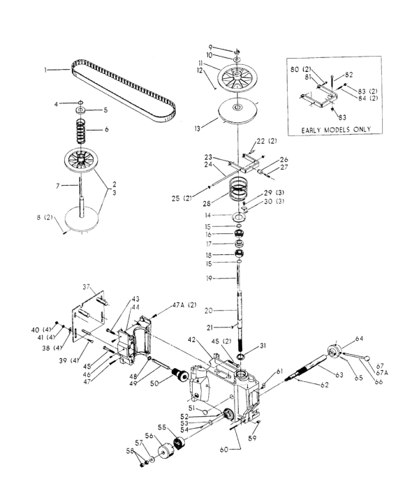 Delta 17-538 Diagram and Parts List for 17-538  Delta Drill Press