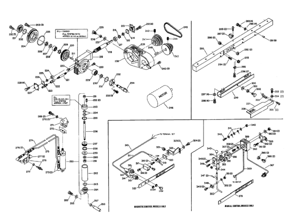 Delta 20-708 Type-1 Diagram and Parts List for 20-708 Type-1 Delta Saw