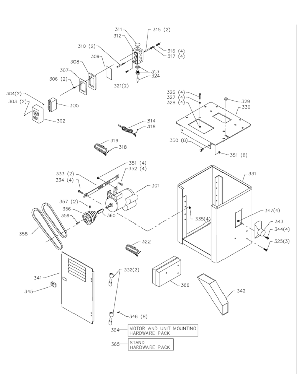 Delta 28-348f Diagram and Parts List for 28-348F  Delta Saw