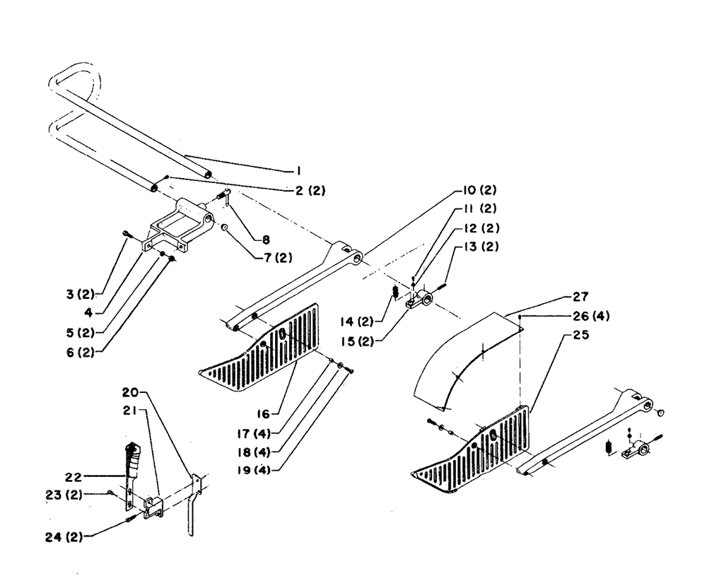 Fig-0 Diagram and Parts List for 34-937  Delta Table Saw Accessories