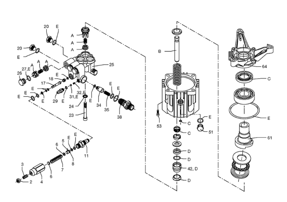 Delta Dt2200p Type-0 Diagram and Parts List for DT2200P Type-0 Delta Pressure Washer