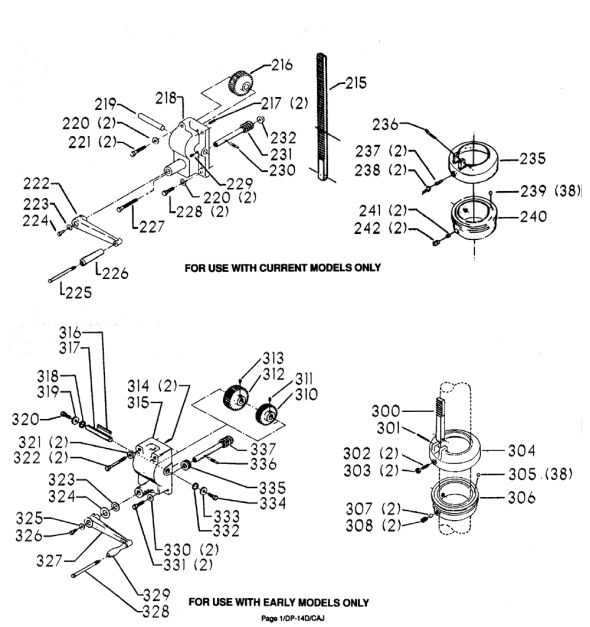 Delta 20-661 Diagram and Parts List for 20-661  Delta Saw