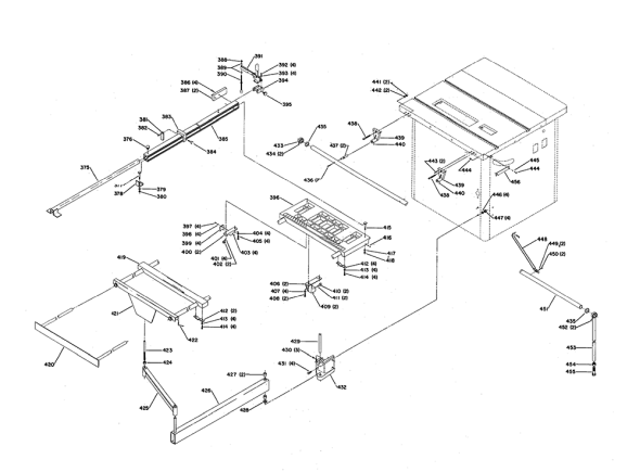 Delta 34-199 Diagram and Parts List for 34-199  Delta Miter Saw
