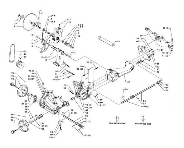 Delta Cs4k Diagram and Parts List for CS4K  Delta Saw