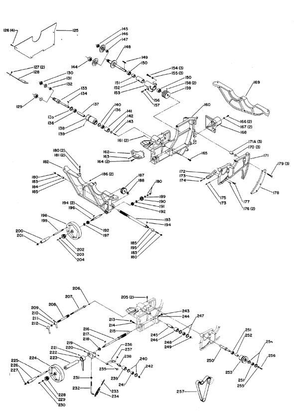 Delta 34-887 Diagram and Parts List for 34-887  Delta Saw