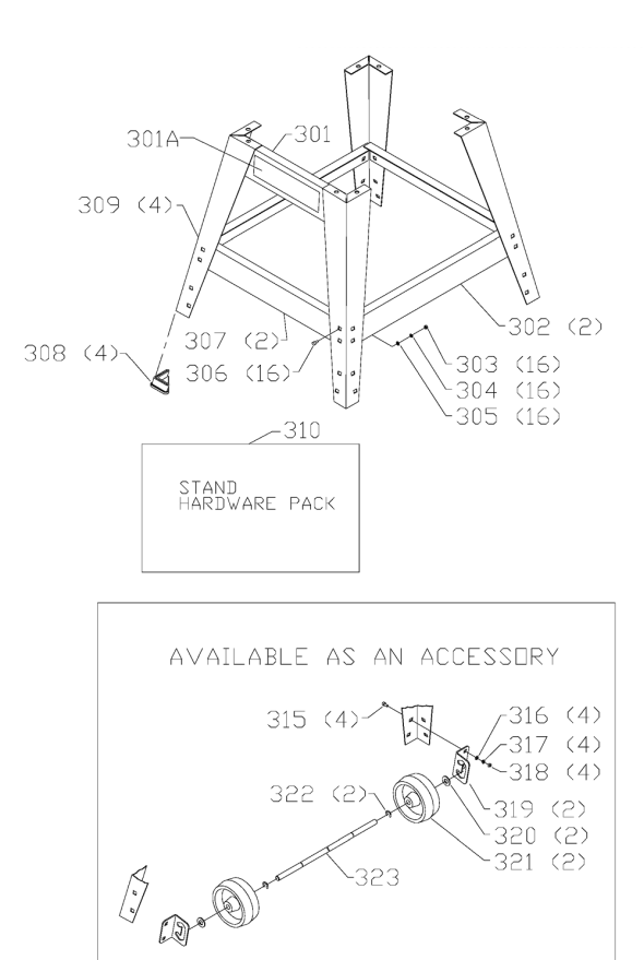 Delta 36-681 Diagram and Parts List for 36-681  Delta Saw